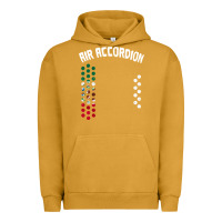 Pigment Peanut Butter mexican flag air accordion music instrument lover gift Urban Hoodie - linhVisuals