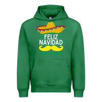 Emerald mexicans say feliz navidad bitchahos funny merry christmas sombrero Urban Hoodie - linhVisuals