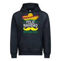 Navy mexicans say feliz navidad bitchahos funny merry christmas sombrero Urban Hoodie - linhVisuals