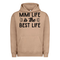Pigment Burro mimi life is the best life blessed grandma mom cute gift Urban Hoodie - linhVisuals