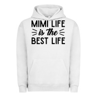 Pigment Lunar Rock mimi life is the best life blessed grandma mom cute gift Urban Hoodie - linhVisuals