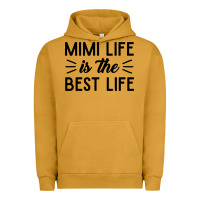 Pigment Peanut Butter mimi life is the best life blessed grandma mom cute gift Urban Hoodie - linhVisuals