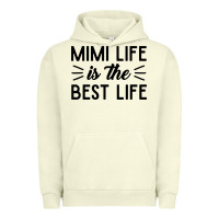 Pigment Pistachio mimi life is the best life blessed grandma mom cute gift Urban Hoodie - linhVisuals