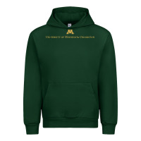 Forest Green University of Minnesota Crookston, apparel Urban Hoodie - linhVisuals