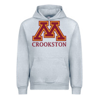 Heather Grey minnesota crookston, apparel Urban Hoodie - linhVisuals