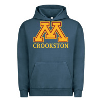 Pigment Midnight Navy minnesota crookston, apparel Urban Hoodie - linhVisuals