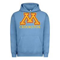 Pigment Pebble Blue minnesota crookston, apparel Urban Hoodie - linhVisuals