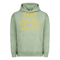 Pigment Oil Green university of minnesota  crookston, Gear Urban Hoodie - linhVisuals