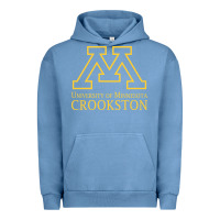 Pigment Pebble Blue university of minnesota  crookston, Gear Urban Hoodie - linhVisuals