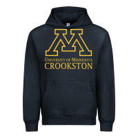 Navy university of minnesota  crookston, Gear Urban Hoodie - linhVisuals