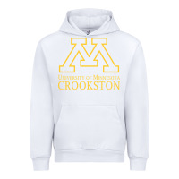 White university of minnesota  crookston, Gear Urban Hoodie - linhVisuals