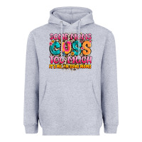 Heather Grey some moms too much it's me,i'm some moms Heavyweight Hoodie - JahusDesignShop