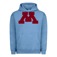 Pigment Pebble Blue university of minnesota, Apparel Urban Hoodie - linhVisuals