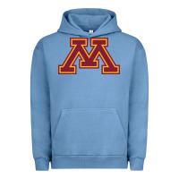 Pigment Pebble Blue university of minnesota, Apparel Urban Hoodie - linhVisuals