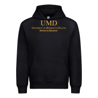 Black University of Minnesota Duluth., Apparel Urban Hoodie - linhVisuals