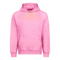 Fuchsia Pink University of Minnesota Duluth., Apparel Urban Hoodie - linhVisuals