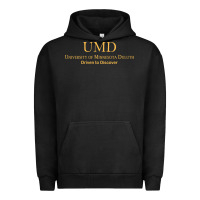 Pigment Black University of Minnesota Duluth., Apparel Urban Hoodie - linhVisuals
