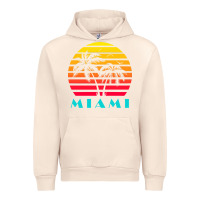 Sandshell miami 80s sunset Urban Hoodie - linhVisuals