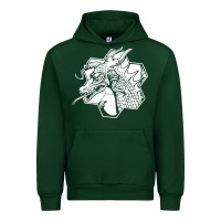 Forest Green the fantasy trip megahex dragon Urban Hoodie - linhVisuals