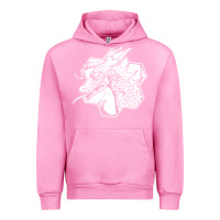 Fuchsia Pink the fantasy trip megahex dragon Urban Hoodie - linhVisuals