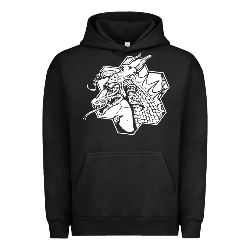 The Fantasy Trip Megahex Dragon Urban Hoodie by linhVisuals | Teevron