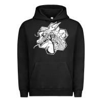 Pigment Black the fantasy trip megahex dragon Urban Hoodie - linhVisuals