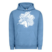Pigment Pebble Blue the fantasy trip megahex dragon Urban Hoodie - linhVisuals