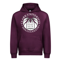 Mauve Wine clark university Urban Hoodie - linhVisuals