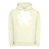 Pigment Pistachio the fantasy trip  octopus Urban Hoodie - linhVisuals