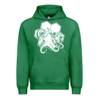 Emerald the fantasy trip  octopus Urban Hoodie - linhVisuals