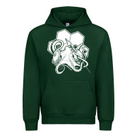 Forest Green the fantasy trip  octopus Urban Hoodie - linhVisuals