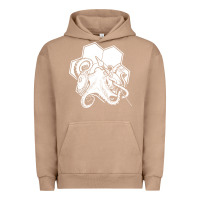 Pigment Burro the fantasy trip  octopus Urban Hoodie - linhVisuals