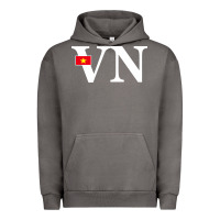 Pigment Tornado Vietnam Flag and Country Initials Urban Hoodie - linhVisuals