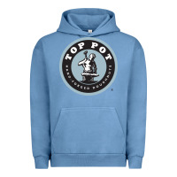 Pigment Pebble Blue top pot doughnuts Urban Hoodie - linhVisuals