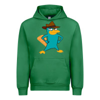 Emerald phineas and ferb, agent p, perry the platypus Urban Hoodie - linhVisuals