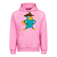 Fuchsia Pink phineas and ferb, agent p, perry the platypus Urban Hoodie - linhVisuals