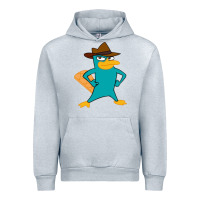 Heather Grey phineas and ferb, agent p, perry the platypus Urban Hoodie - linhVisuals