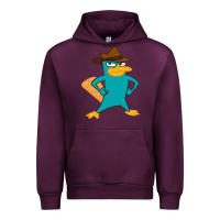 Mauve Wine phineas and ferb, agent p, perry the platypus Urban Hoodie - linhVisuals