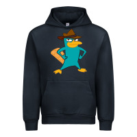 Navy phineas and ferb, agent p, perry the platypus Urban Hoodie - linhVisuals