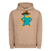 Pigment Burro phineas and ferb, agent p, perry the platypus Urban Hoodie - linhVisuals