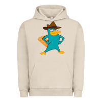 Pigment French Oak phineas and ferb, agent p, perry the platypus Urban Hoodie - linhVisuals