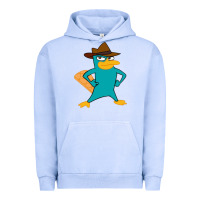 Pigment Grape Ice phineas and ferb, agent p, perry the platypus Urban Hoodie - linhVisuals