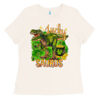 Bone St. Patrick's day lucky Saurus Ladies Tee - HowdyJamesFarm