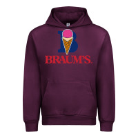 Mauve Wine braums Urban Hoodie - linhVisuals