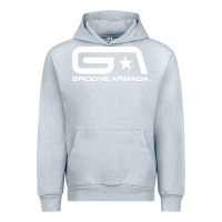 Heather Grey groove armada Urban Hoodie - linhVisuals