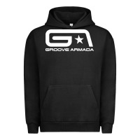 Pigment Black groove armada Urban Hoodie - linhVisuals
