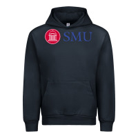 Navy The southern methodist university Urban Hoodie - linhVisuals