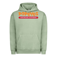 Pigment Oil Green popeyes louisiana kitchen Urban Hoodie - linhVisuals