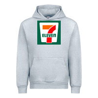 Heather Grey eleven Urban Hoodie - linhVisuals
