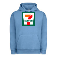 Pigment Pebble Blue eleven Urban Hoodie - linhVisuals